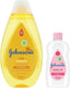 Johnsons Baby Shampoo 500 ml + Baby Oil 75 ml