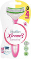 Schick Intuition Xtreme 3 Sensitive 8+4 Razors For Women