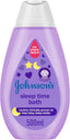 Johnsons Sleep Time Bath No More Tears