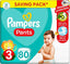 Pampers Pants Wit Olive Oil Size 3-80 Diapers