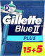 Gillette Blue 2 Plus Disposable Bladed 15 + 5 Razors