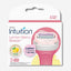 Schick Intuition Refill Cartridges With Lemon Berry 3 Razors For Women