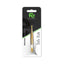 Fe Motif Tweezer Golden Plated Straight Tip - Brow & Grooming Tools