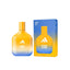Refect Beauty Adidas Vibes Chill Zone unisex eau de parfum bottle with yellow to blue gradient glass and packaging.