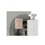 Refect Beauty Amouage Decision Eau de Parfum bottle with white cap and label against a grey marbled background.