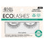 Refect Beauty Ardell Ecolashes 451 in packaging featuring wispy synthetic fibers and an organic cotton lash band.