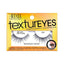Refect Beauty Ardell TexturEyes 584 false lashes in yellow packaging with wispy crisscross synthetic fibers