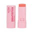 Refect Beauty Astra Identistick blush stick in a soft pink twist-up tube with a vibrant coral cream blush shade. 01