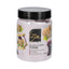Refect Beauty Bioluxe Walnut and Grape exfoliating facial scrub in a 500ml jar with a black lid