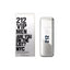 Refect Beauty Carolina Herrera 212 VIP Men Eau de Toilette bottle and box packaging with metallic silver finish.