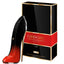 Refect Beauty Carolina Herrera Very Good Girl Elixir perfume bottle shaped like a stiletto heel next to its box