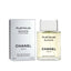 Refect Beauty Chanel Égoïste Platinum Eau de Toilette bottle and box, a fresh woody aromatic fragrance for men.