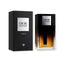 Refect Beauty Dior Homme Parfum bottle and black textured box featuring a woody iris and leather fragrance scent