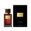 Refect Beauty Dolce & Gabbana Velvet Zafferano Eau de Parfum bottle and black velvet box with gold logo plaque.