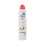 Refect Beauty Dove Go Fresh Apple and White Tea antiperspirant deodorant spray in a white aerosol can with red cap.