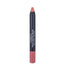 Refect Beauty Gabrini matte lipstick crayon in a dusty rose shade with a smooth, creamy texture for precise application. 01