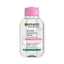 Refect Beauty Garnier SkinActive Micellar Cleansing Water for sensitive skin in a clear bottle with a pink cap.