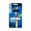 Refect Beauty Gillette Mach3 Turbo razor handle with one blade in original blue and silver packaging