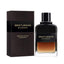 Refect Beauty Givenchy Gentleman Reserve Privée Eau de Parfum bottle and box with amber gradient glass design.
