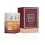 Refect Beauty Lattafa Khamrah Dukhan Eau de Parfum bottle and box featuring a smoky amber scent in a textured glass