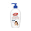Refect Beauty Lifebuoy Mild Care antibacterial hand wash in a white pump bottle with a blue dispenser nozzle.