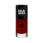 Refect Beauty Luna Air halal breathable nail polish in a deep red shade with a black cap and clear glass bottle