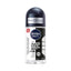 Refect Beauty Nivea Men Black & White Invisible Original roll-on antiperspirant for 72-hour sweat and stain protection.