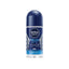 Refect Beauty Nivea Men Fresh Active 48h roll-on antiperspirant deodorant in a 50ml clear bottle with a blue cap.