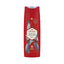 Refect Beauty Old Spice Deep Sea shower gel in a red bottle with ocean-inspired graphics and a recyclable label.
