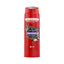 Refect Beauty Old Spice Night Panther 3-in-1 body, hair, and face wash in a red bottle with panther graphic design.