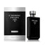 Refect Beauty Prada L'Homme Intense Eau de Parfum bottle and box featuring a sophisticated black and silver design.