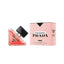 Refect Beauty Prada Paradoxe Intense Eau de Parfum in a triangular glass bottle next to its pink branded box. 50ml