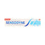 Refect Beauty Sensodyne Fluoride toothpaste box for sensitive teeth, featuring a white and blue design.