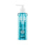 Refect Beauty Seroleze hair serum in a clear blue pump bottle for frizz control and shine on all hair types.