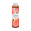Refect Beauty St. Ives Fresh Peach & Jasmine exfoliating body wash in a tall orange bottle with peach and flower art.