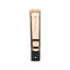 Refect Beauty Titania large nail clipper featuring a gold-plated stainless steel finish and a black handle.