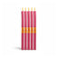 Refect Beauty Titania set of five pink flexible foam sausage hair rollers for heat-free curling and styling.