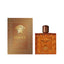 Refect Beauty Versace Eros Najim Parfum bottle and box featuring iconic Medusa head logo and warm amber glass design.