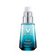 Refect Beauty Vichy Mineral 89 Eye repairing serum in a blue glass pump bottle for hydrating and brightening eye care.
