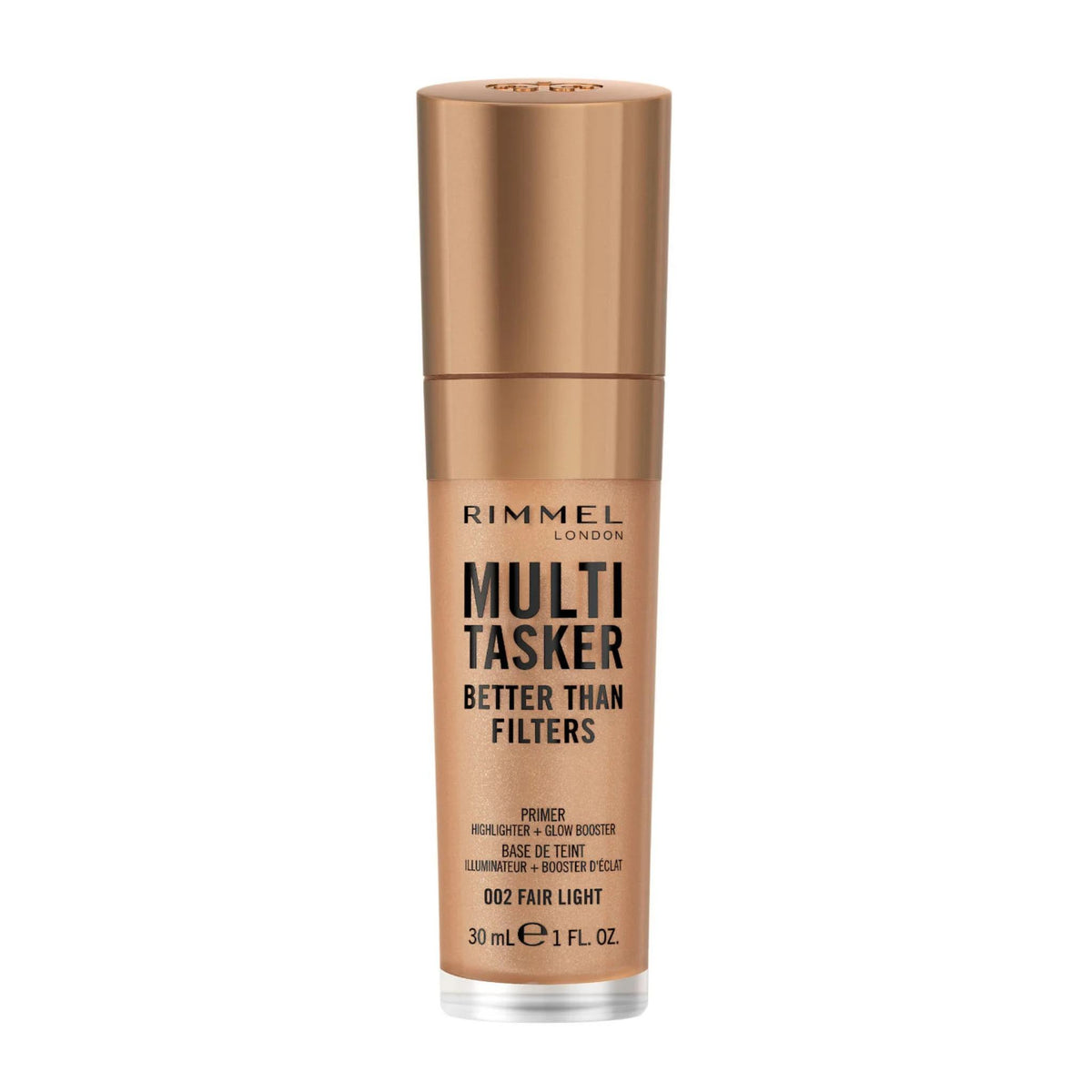 Rimmel Multi Tasker Better Than Filters - Rimmel Glow Booster, Highlighter & Anti Aging Primer