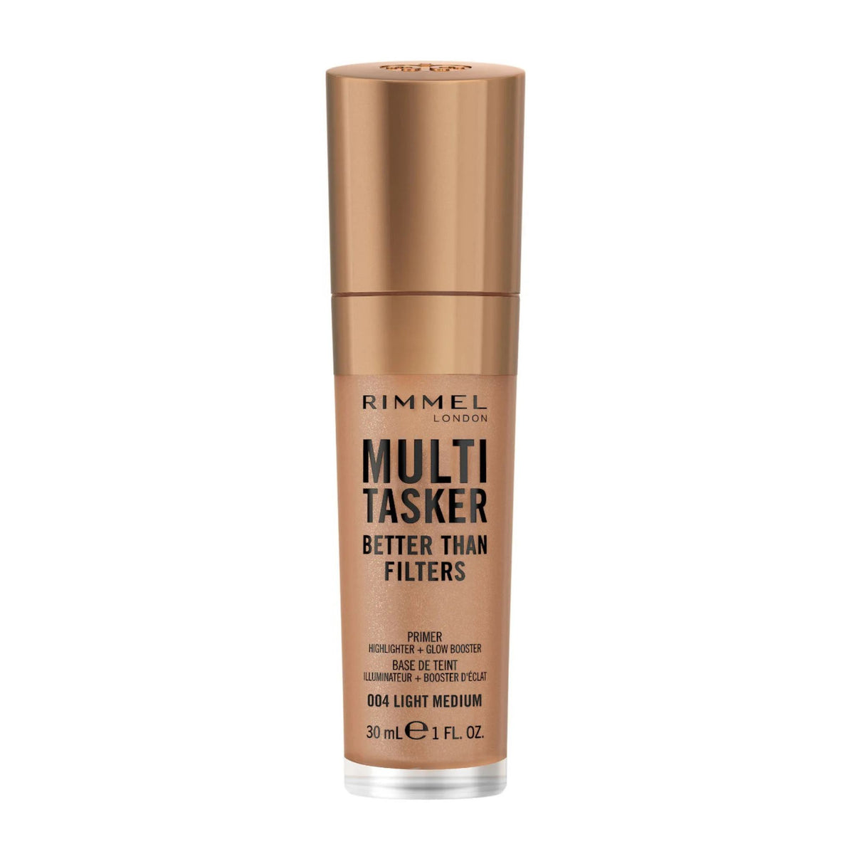 Rimmel Multi Tasker Better Than Filters - Rimmel Glow Booster, Highlighter & Anti Aging Primer