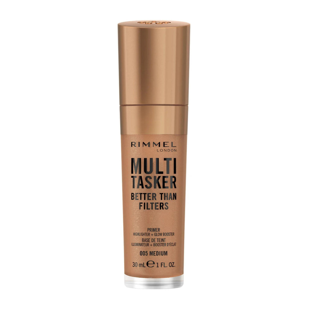 Rimmel Multi Tasker Better Than Filters - Rimmel Glow Booster, Highlighter & Anti Aging Primer