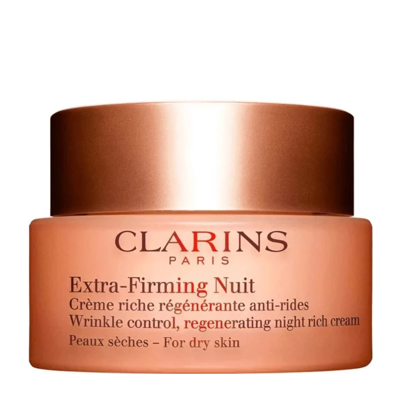 Clarins Extra-Firming Nuit ‚Äì Anti-Aging Cream for Firmness, Wrinkle Reduction, and Hydration