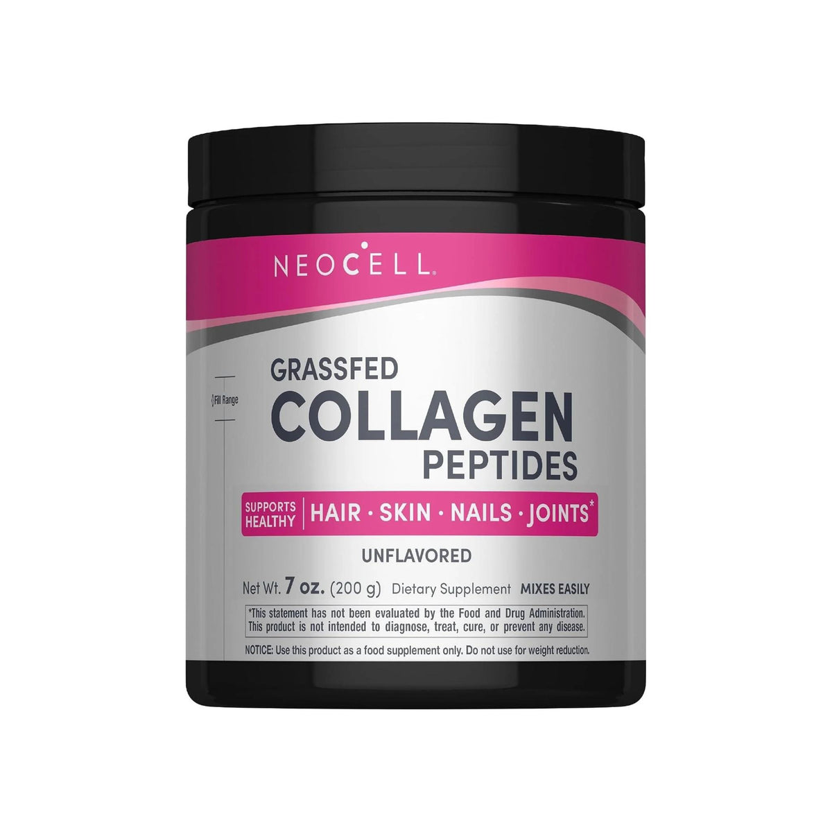 NeoCell Grassfed Collagen Peptides Powder for Hair , Skin & Nails.