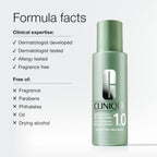 Clinique Clarifying Lotion 1.0 Exfoliating Face Toner with Witch Hazel