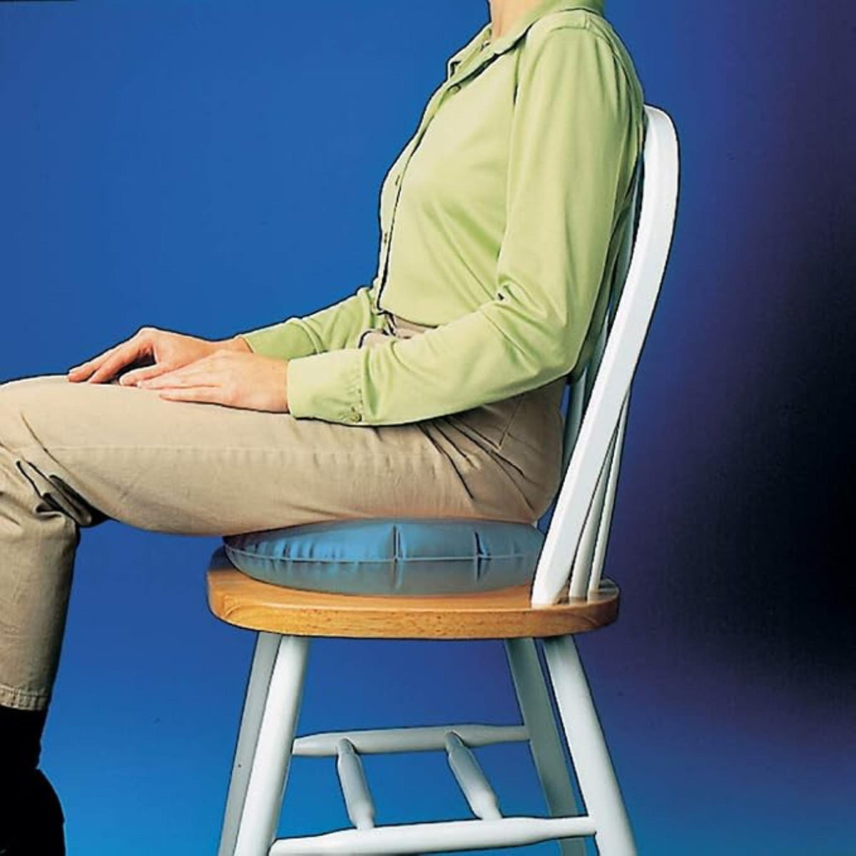 Carex Health Brands Inflatable Vinyl Invalid Cushion