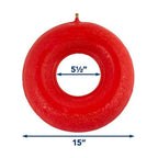Carex Inflatable Rubber Ring Cushion