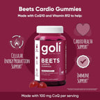 Goli Nutrition Beets Cardio Gummies -- 60 Gummies