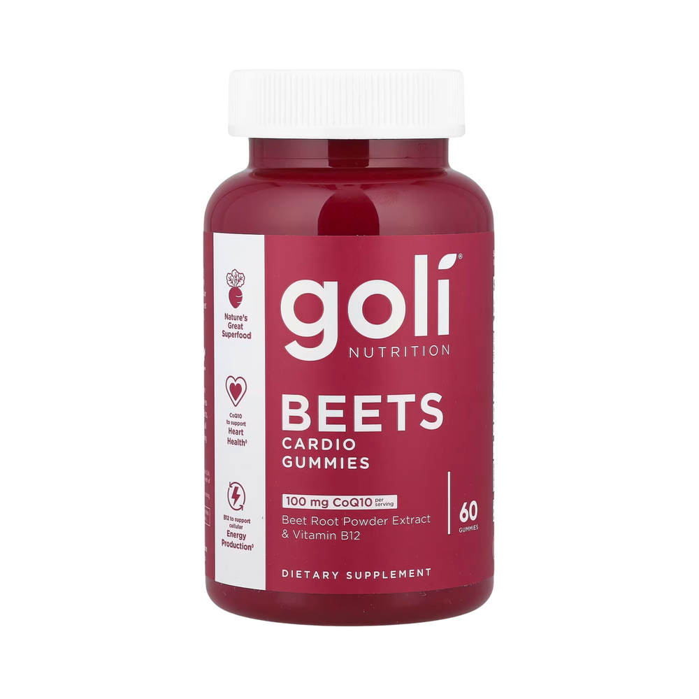 Goli Nutrition Beets Cardio Gummies -- 60 Gummies