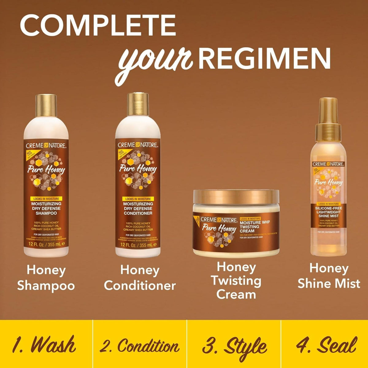 Creme Of Nature Pure Honey Twisting Cream